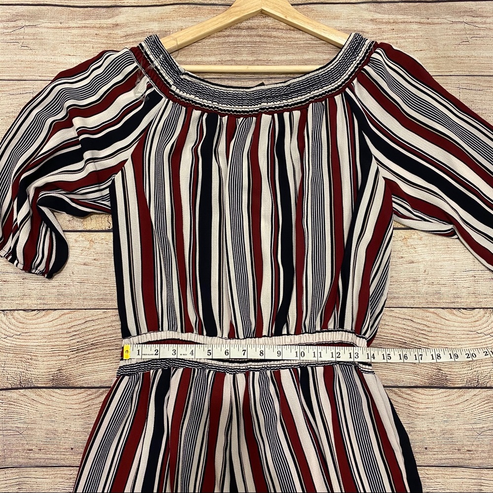 NEW ASHLEY STEWART Striped Jumpsuit - Picture 7 of 10
